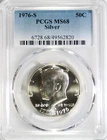 1976-S Silver Kennedy Half Dollar PCGS MS 68 #GA6-20