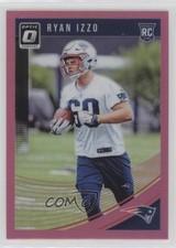 2018 Donruss Optic Rookies Pink Prizm Ryan Izzo #124 8d2