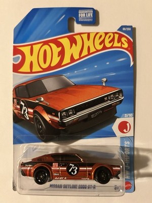Hot Wheels Nissan Skyline 2000 GT-R HW J-Imports Orange 1:64 Diecast Car