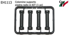 Colonnine supporto piastra radio per automodelli RC Bergonzoni scala 1/5