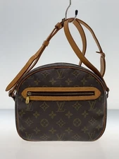 LOUIS VUITTON Shoulder Bag Sunris_Monogram Canvas PVC Brown Used