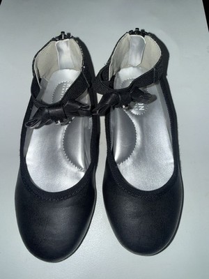 NEW Kenneth Cole Reaction Toddler Girls Shoes Black Sz 12