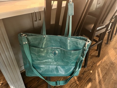 Coach Leather Computer Bag Coach Computer Bag