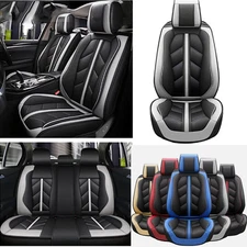 For Toyota Tacoma Crew Cab 4-Door 2006-2024 Car Seat Covers PU Leather Full Set