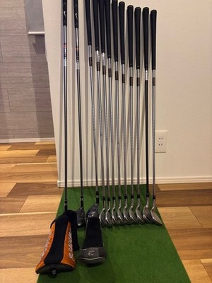 NIKE IGNITE Golfschläger Set 3W 4W 3U 4-P A S Eisen 12 Schläger Stahlschaft
