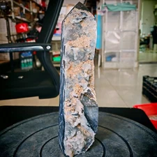 4.29LB Polishing and repairing of natural sphalerite crystal columns 1950g
