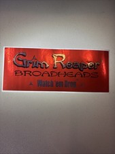 Grim Reaper Broadheads Sticker Decal Archery Bow Hunting Outdoors 6 X 2.5