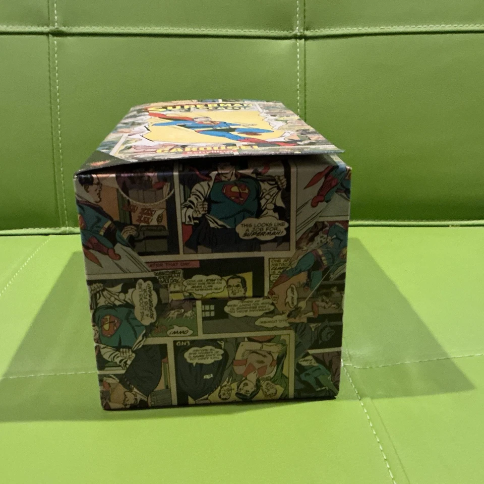 Schylling Superman Clásico Carrusel Cuerda Juguete de Lata Coleccionista Serie En Caja NUEVO Foto 2 de 4