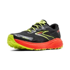 Brooks Men’s Divide 5 GTX Waterproof Trail Running Shoe - Black/Cherry/Lime -