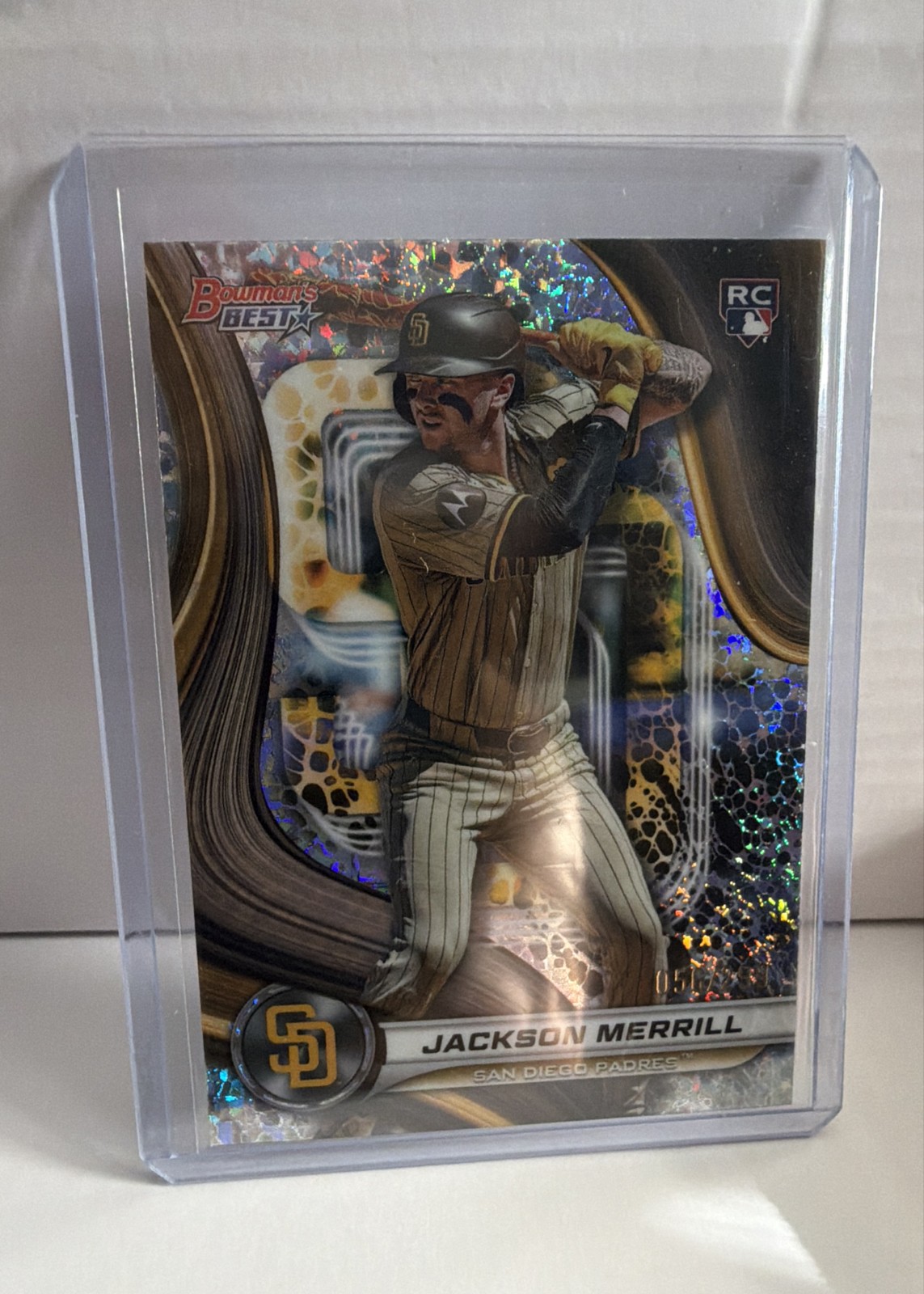 2024 Bowman's Best - Jackson Merrill #56 Mini-Diamond Refractor /299 (RC)
