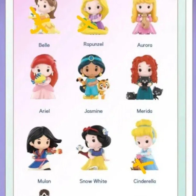 Disney Princess Figurines - Boxed Set, Unopened