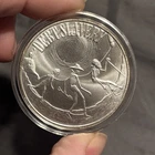 2017 Crescent City Debt Slavery 1 oz .999 Fine Silver Art Round