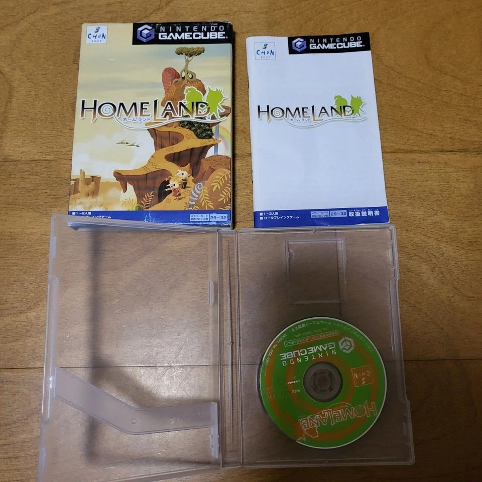Home Land W/Box Manual Nintendo Game Cube GC Good Used Game From Japan JP - Image 3 of 4