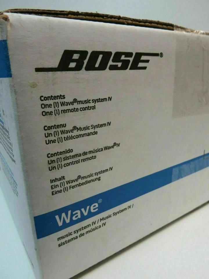Bose Wave IV Music Sound System CD MP3 Player AM & FM Radio Tuner Espresso Black - Image 4 of 4