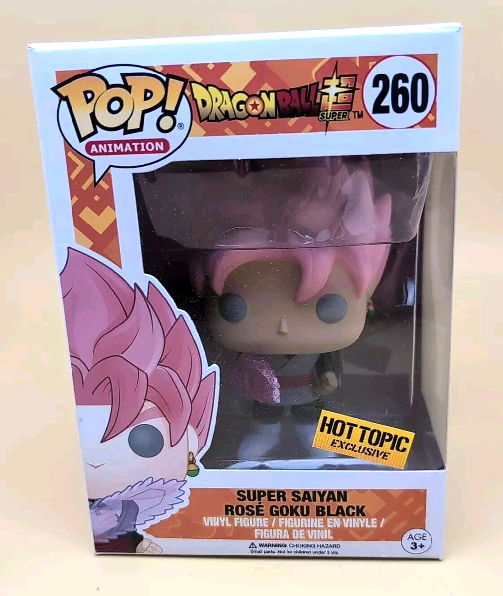 Funko Pop! Dragon Ball Z - Super Saiyan Rose Goku Black Hot Topic Exclus.  #260 889698139229| eBay