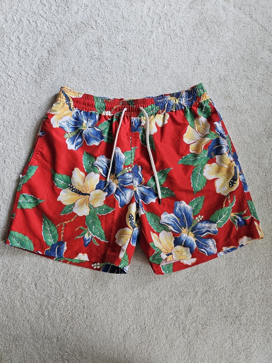 ralph lauren red bathing suit