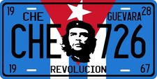 Cuba Che Guevara License Plate Personalized Car Bike Motorcycle Custom Cuba Che Guevara License Plate Personalized Car Bike Motorcycle Custom