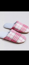 Women soft and fluffy indoor slide on slippers
