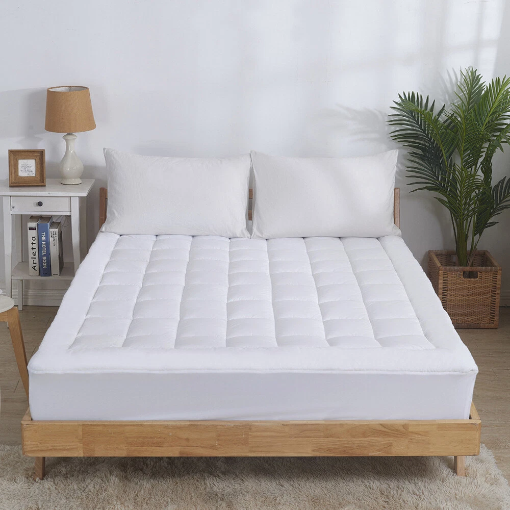 100% Cotton Mattress Pad, Cooling Mattress Topper w/ 18 Inch Pockets
Opens in a new window or tab