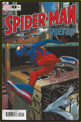 SPIDER-MAN #7 (2023) RAMOS 1:25 SECRET VARIANT 1ST SPIDER-BOY MARVEL 7.0 FN/VF