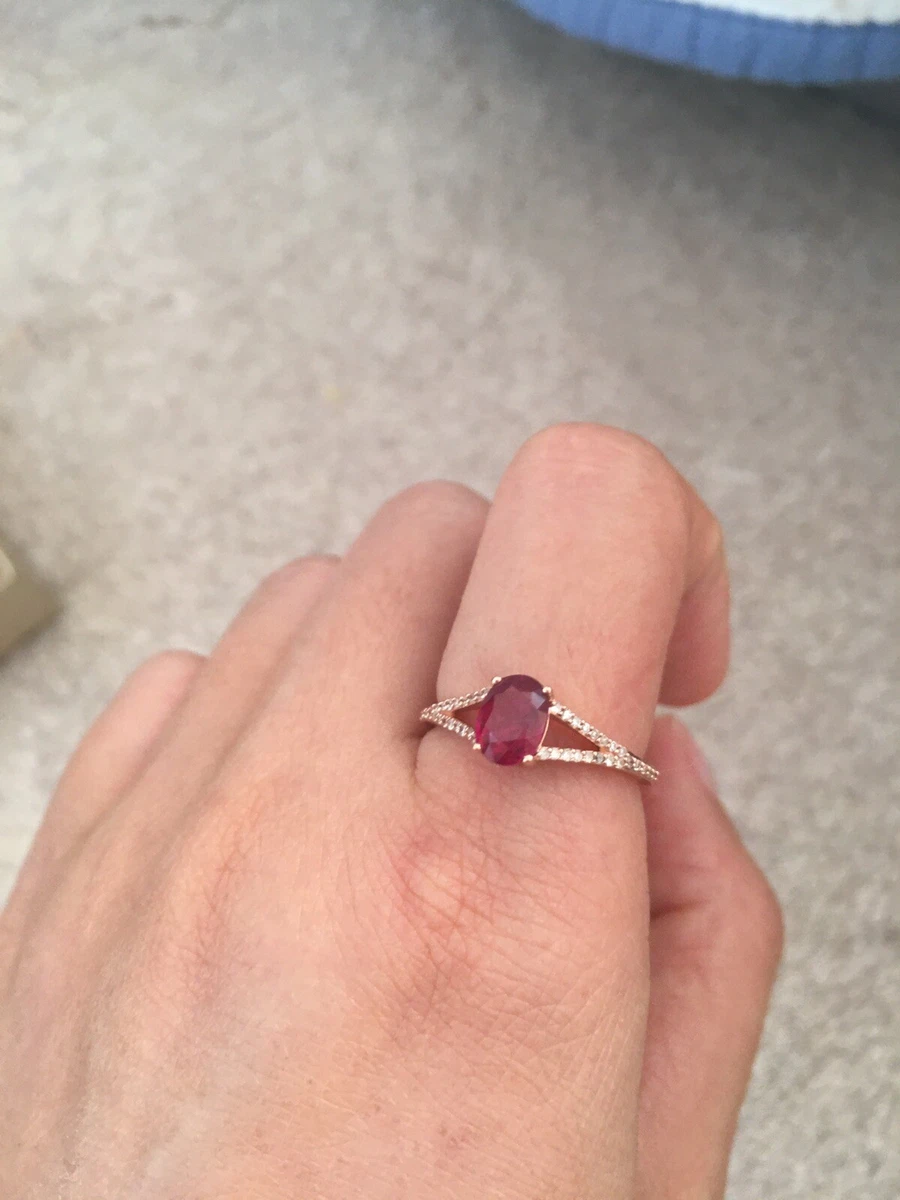 One carat ruby ring outlet