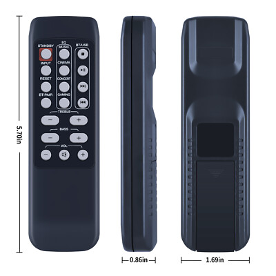 Fernbedienung für Creative STAGE V1 2.1 Soundbar Soundbar-Lautsprechersystem