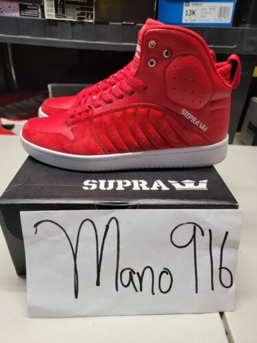 Sz. 7 🔴🔴 Men's Lil Wayne Supra Stevie Williams S1W Tha Carter Red Nation. - Picture 5 of 15