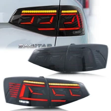 LED Sequential Tail Lights For Jetta 2015-2018 Animation Rear Lamps Assembly