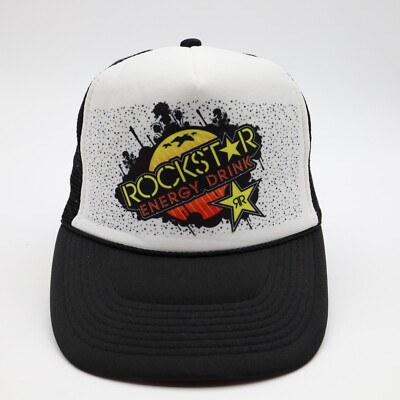 Rockstar Energy Drink Hat Cap Men's Strap Back Adjustable Baseball