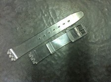 Plastic & silicon Watch Straps to suit Swatch Ladies Plastic Standard size Watch