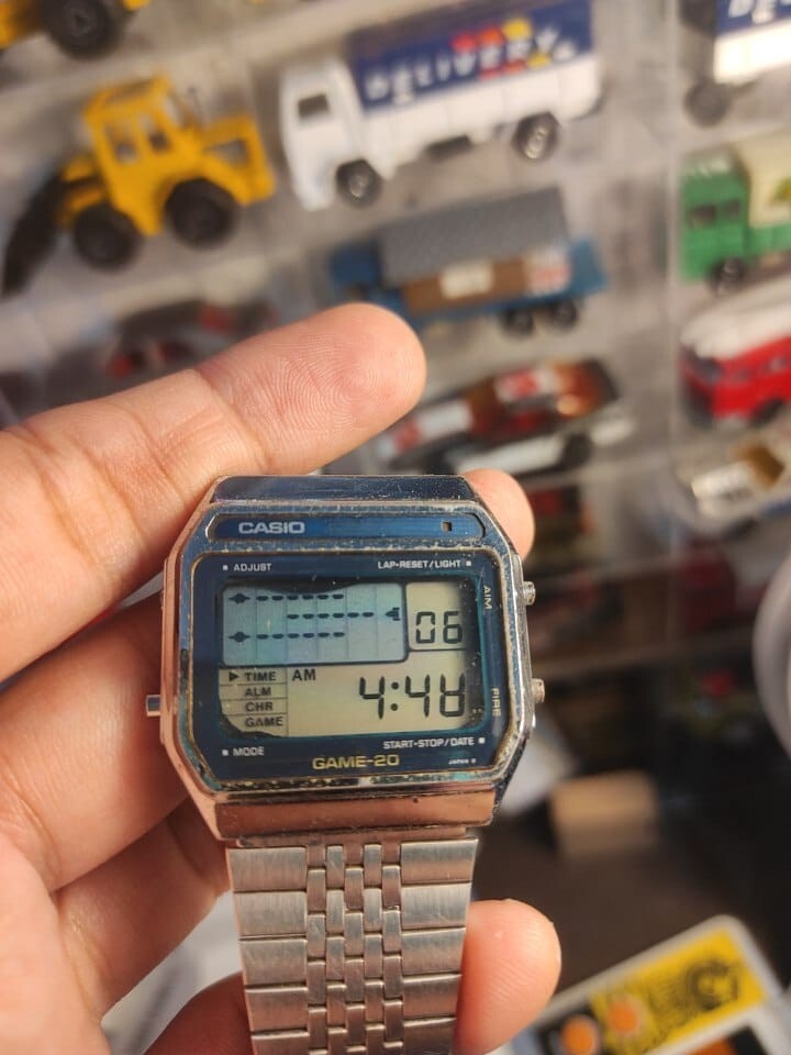カシオゲーム時計　GAME-20（GM-20） Casio Gm-20 Game 20 Watch Module 165 for sale online | eBay