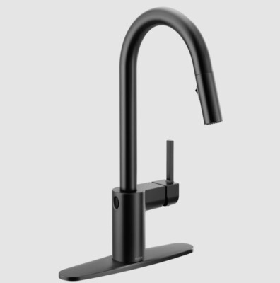 Moen Align Motionsense Wave One-Handle High Arc Pulldown Kitchen Faucet 7565EWBL