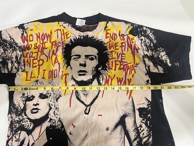 Vintage Sid Vicious Nancy Mosquitohead T shirt Teenage Vintage Sid Vicious Nancy Mosquitohead T shirt Teenage