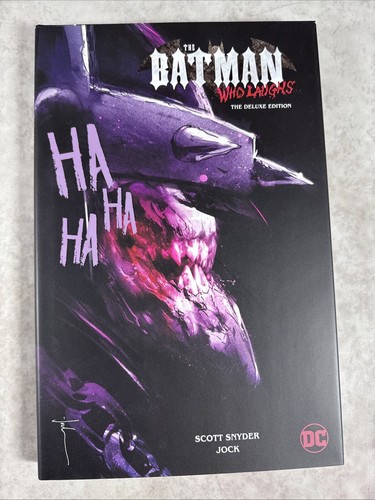 The Batman Who Laughs DELUXE Edition Scott Snyder DC Comics HC NM