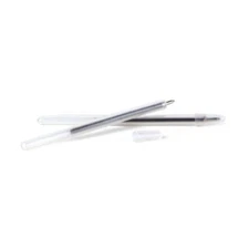 New World Imports 4″ Clear Flexible Blue Ink Pen w/Cap (144/BX)
