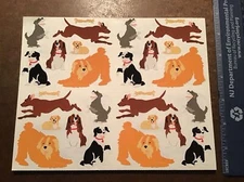 mrs. grossman's stickers By The Yard 1997 Dogs 10 Pages 280 Stickers