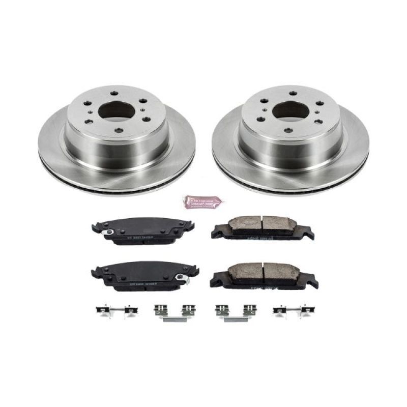 Power Stop Fits 15-19 Cadillac Escalade Rear Autospecialty Brake Kit