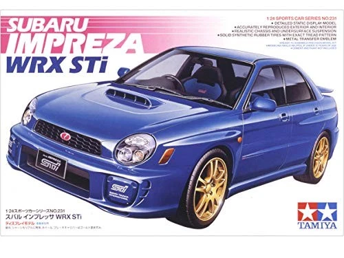 Serie auto sportive Tamiya 1/24 n. 231 Subaru Impreza WRX STi modello in... - Immagine 2 di 4