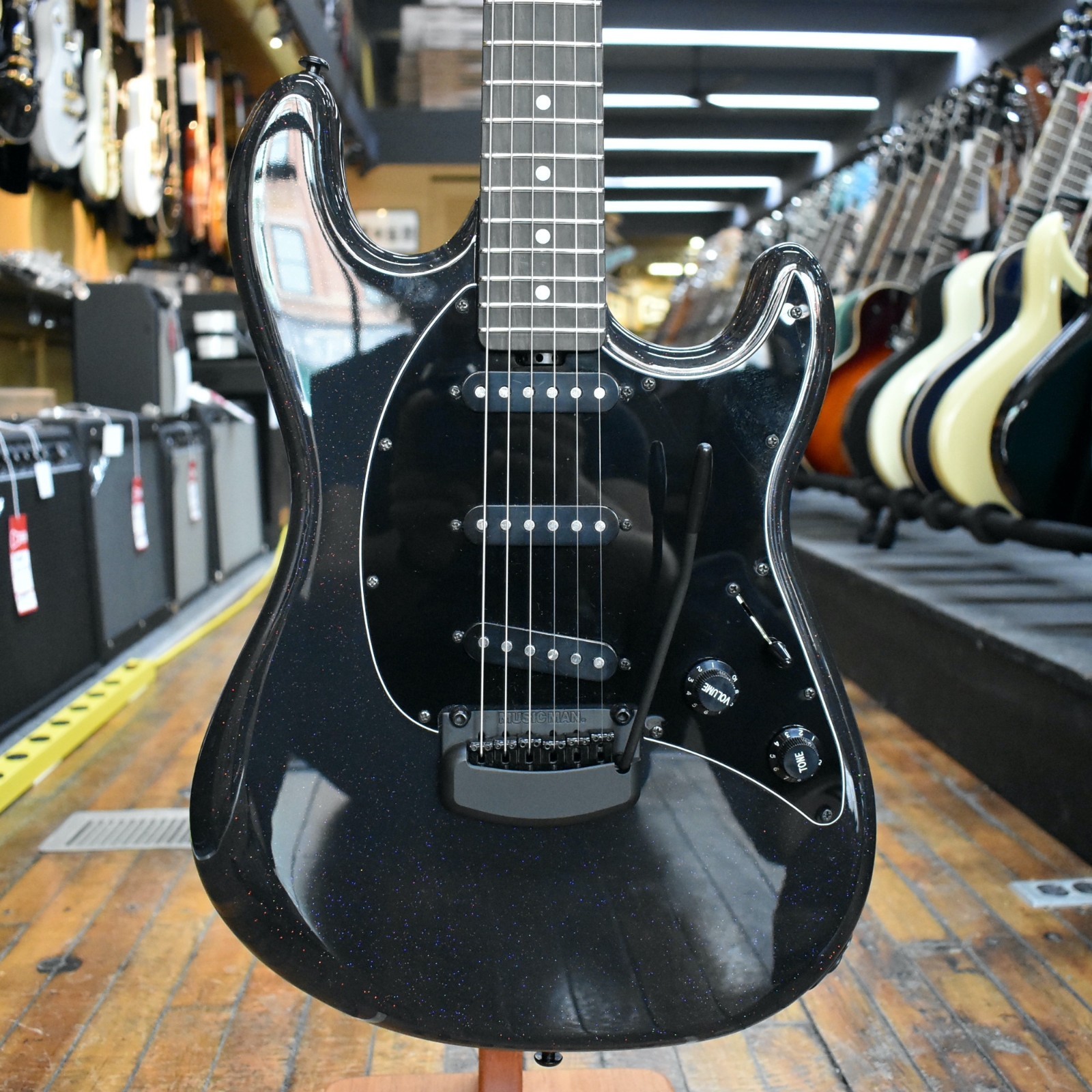 Ernie Ball Music Man Cutlass HT Electric Guitar 2024 Dark Rainbow w/Mono Case