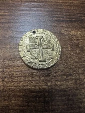 Souvenir Museum Medal or Play Money Stamped "COPY" Vintage Pendant Free Ship