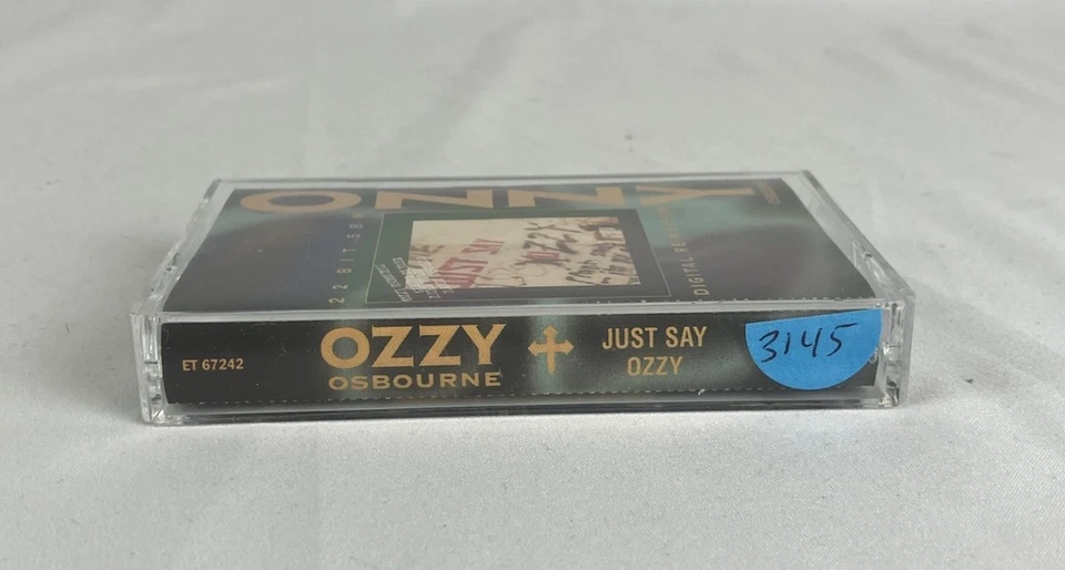 OZZY OSBOURNE Cassette Tape Just Say Ozzy (1990) Digital Re-Master 22 Bit - Image 2 of 4