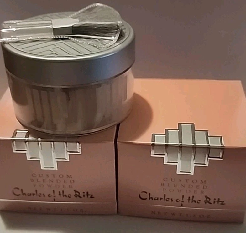 2 Charles of the Ritz Custom Blended Powder Rose Beige-1.5 oz Each - Image 2 of 2