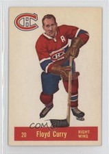 1957-58 Parkhurst Floyd Curry #20 0sf1