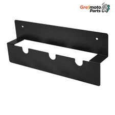 For Garage Wall Mount Angle Grinder Holder Storage 3 Grinder Rack Bracket Black
