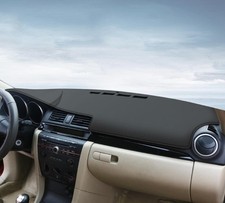 Leather Dash Mat Dashboard Cover Dashmat Interior Pad For Mazda 3 5door 2004-09