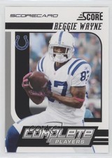 2011 Score Complete Players Scorecard Reggie Wayne #16 7gl