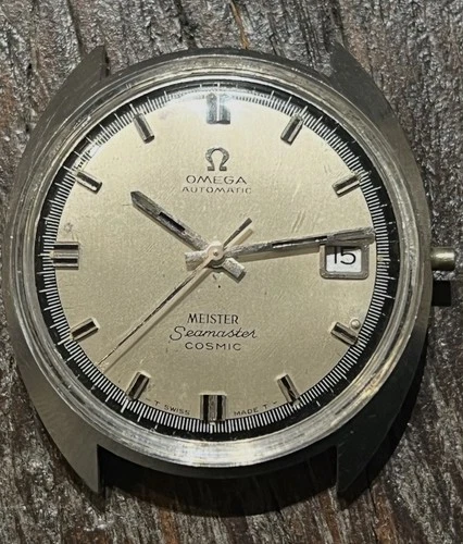 RARE Meister Signed Omega Seamaster Cosmic  166.026  For Parts And Repair