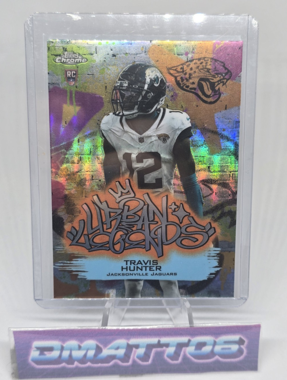 2025 Topps Chrome Urban Legends Refractor #24 Travis Hunter Rookie RC Jaguars