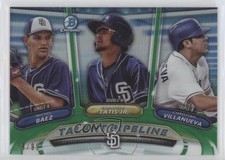 2018 Bowman Green Refractor 78/99 Christian Villanueva Michel Baez #TP-SDP nd3