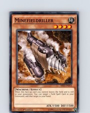 Yu-Gi-Oh TCG Minefieldriller SR03-EN014 1st Edition Regular Common Card NM